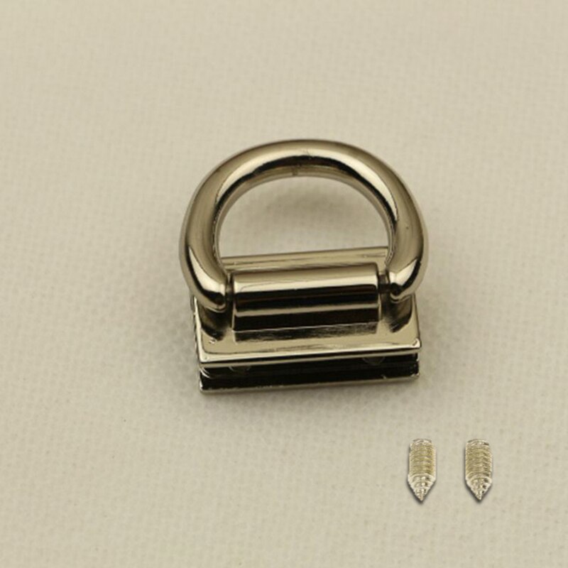 4 Farbe Verschluss Für Tasche Handtasche Taste Metall Stecker Kreuz Körper Schulter Tasche Kette Verschlüsse Für Taschen zubehör: Silber