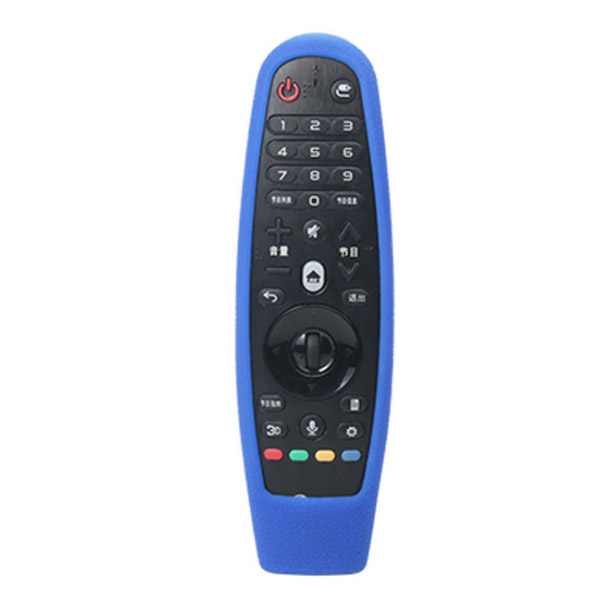 360 degrees Remote Controller Protective Cover for the LG AN-MR600 remote control Case Remote Control Silicone Case: blue