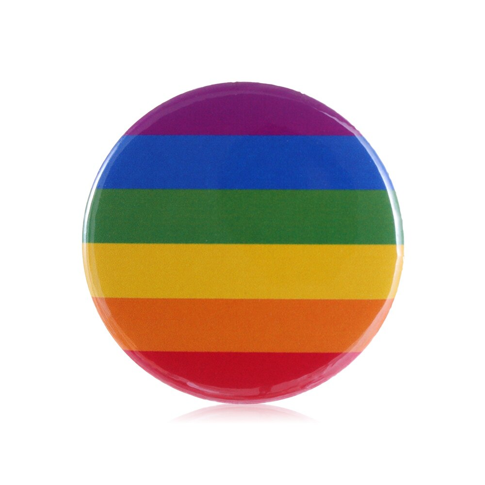 1pc pride regnbueflagg blikkmerke støtte homofil lesbisk bifil transkjønn symbol pin ikoner brosje smykker tilbehør: Stil 1