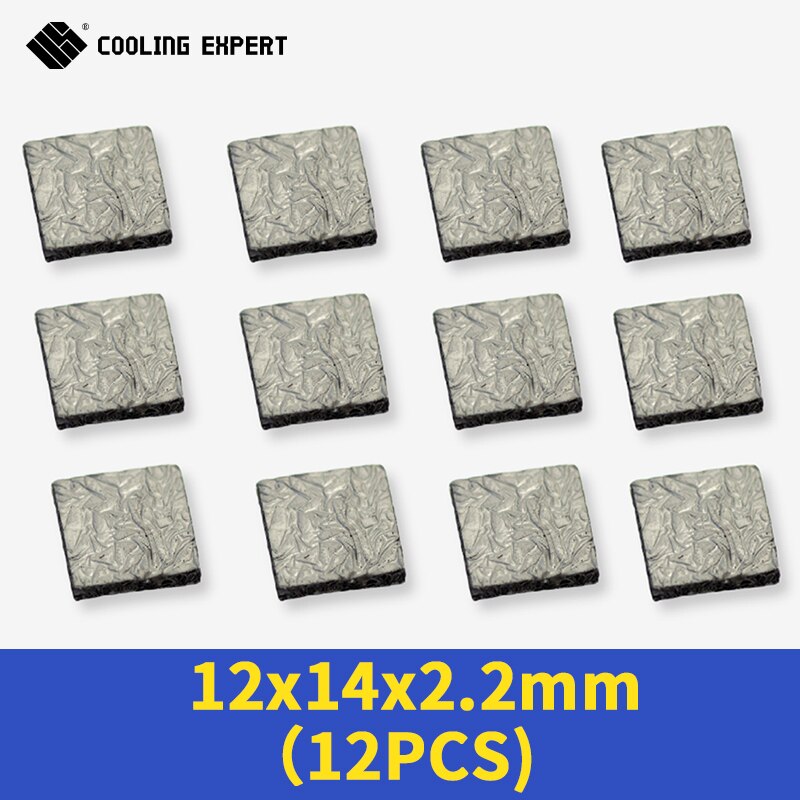 Køleekspert 40w/ m .k 3d grafit termisk pude 3090/3080 memory termisk fedtpude ic køling gddr 6x vram grafen køling: Tykkelse 2.2mm