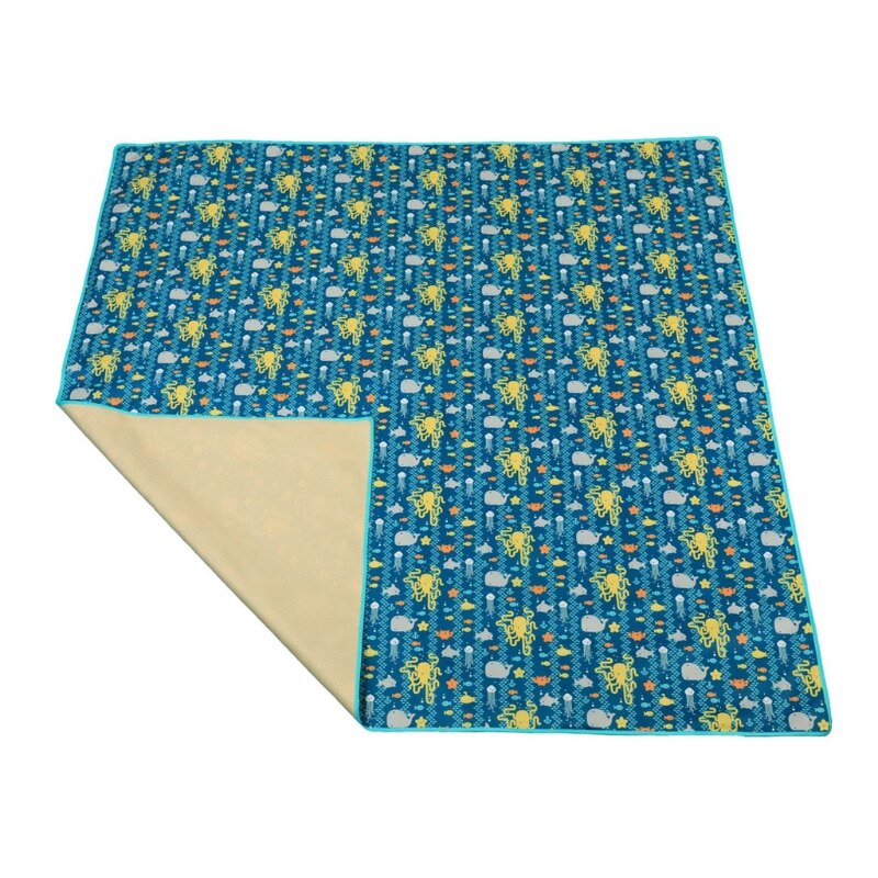 Splash Mat for Under High Chair/Arts/Crafts Washable Weaning Mat Waterproof AntiSlip Floor