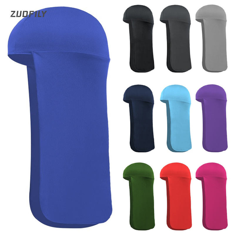 Verano ciclismo cola larga parasol sombrero de secado rápido Anti-UV protección del cuello gorra pesca senderismo caza gorra forro duro sombrero elástico