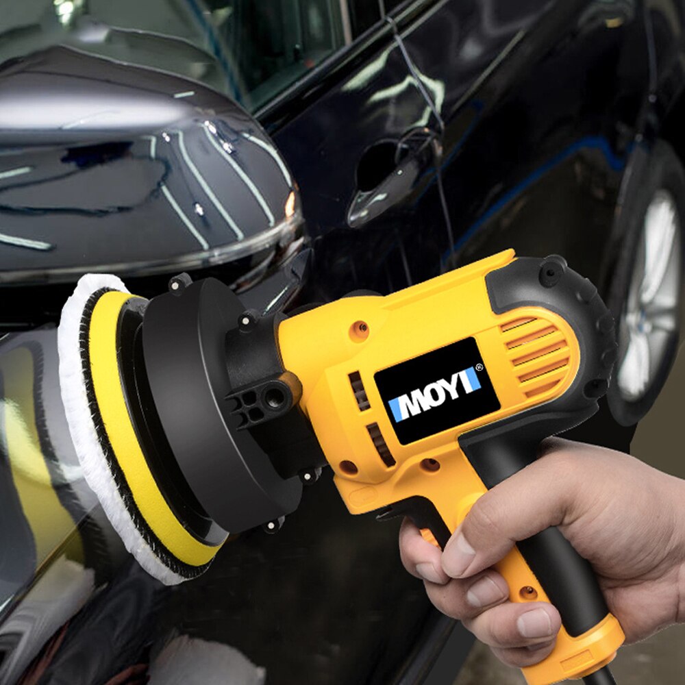 Polisseuse de voiture réglable avec vitesse continue, appareil de polissage haute efficacité de 110V ou 220V