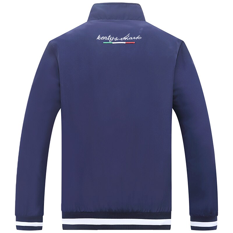 Plus size 3xl 4xl kenty shark märke herrjackor pilotjacka höst bomberjacka herr vindjacka kappa