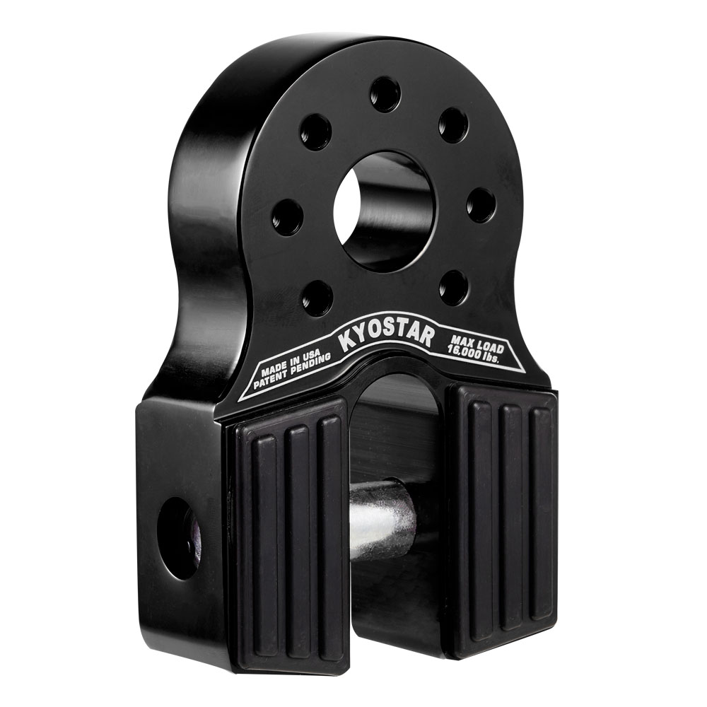 KYOSTAR Aluminum Flatlink Winch Shackle Mount Assembly For Tow Haul Truck, ATV UTV Winch Lines Winch Hook