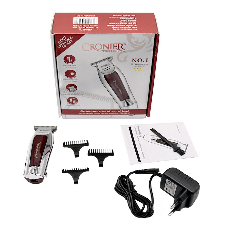 Maquinilla eléctrica de peluquería para hombre, – Grandado