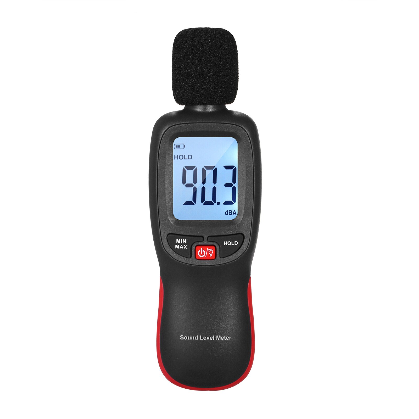 Mini LCD Digital Noisemeter Sound Level Meter 30-130dB Noise Volume Measuring Instrument Decibel Monitoring Tester