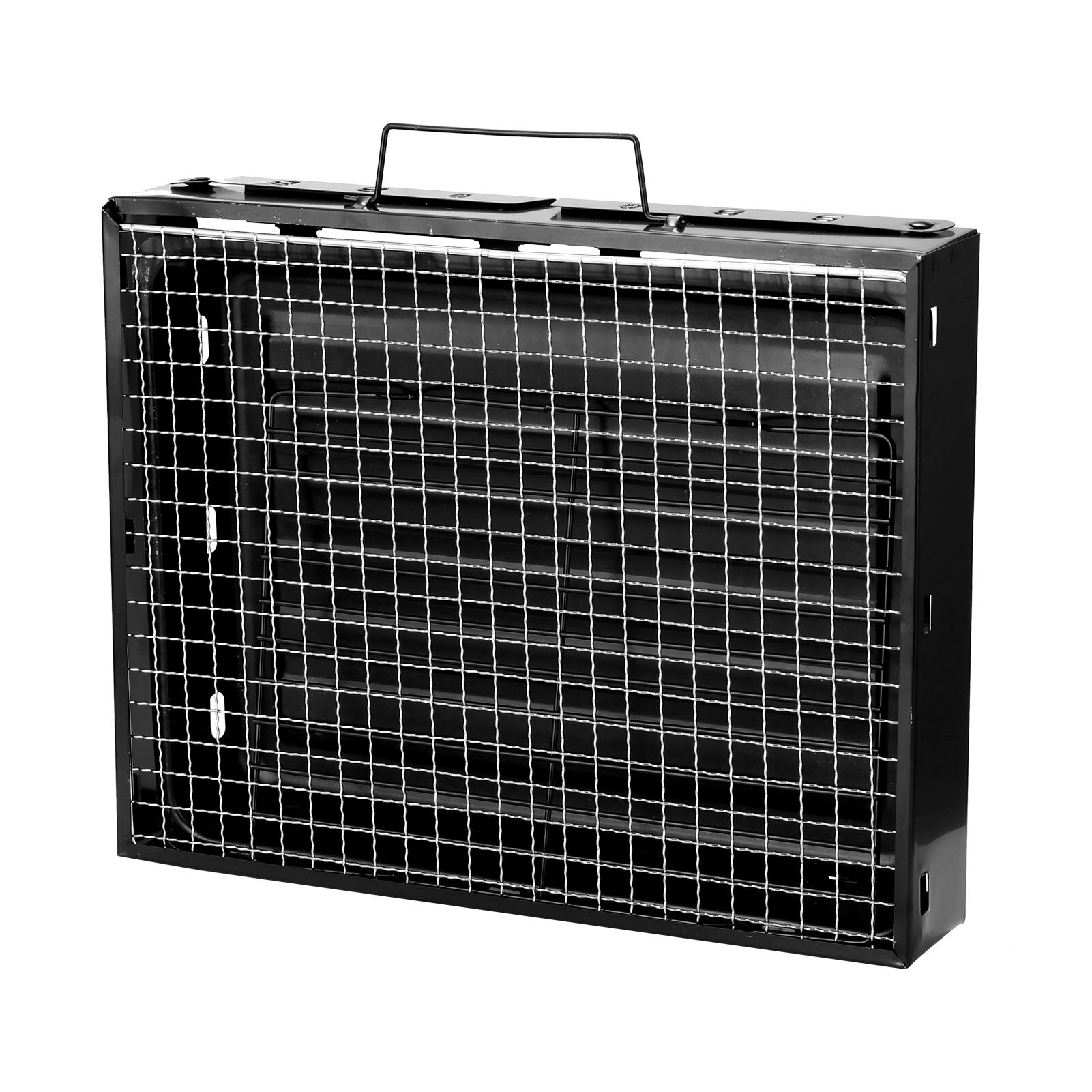 Thickened BBQ Portable Barbecue Oven Folding Home Grill Outdoor Black Steel Furnaces Outdoor Compact Grill Cooker