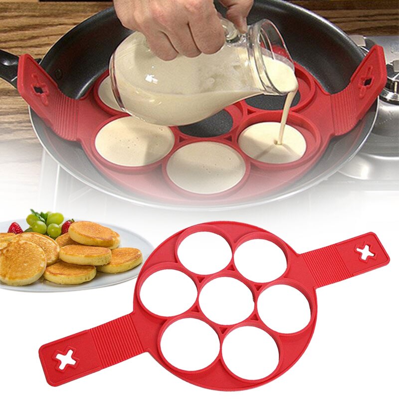 Flippin Non Stick Pancake Pan Flip Maker