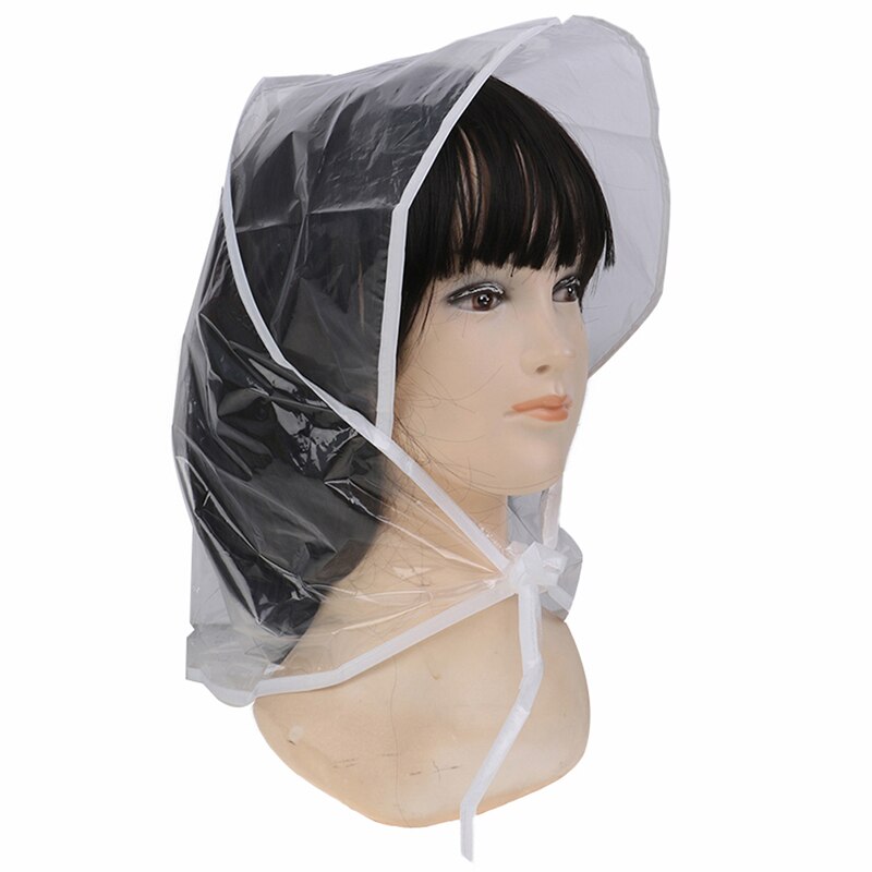 Gorro de plástico para lluvia para hombre y mujer, impermeable, uso Universal, senderismo, pesca, impermeable, a prueba de viento