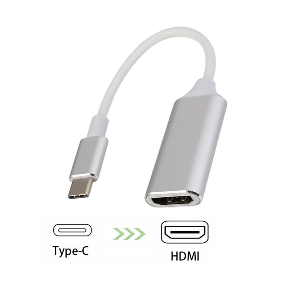 USB C Type-C 3.1 naar HDMI 4K 60Hz Adapter, Thunderbolt 3 Compatibel