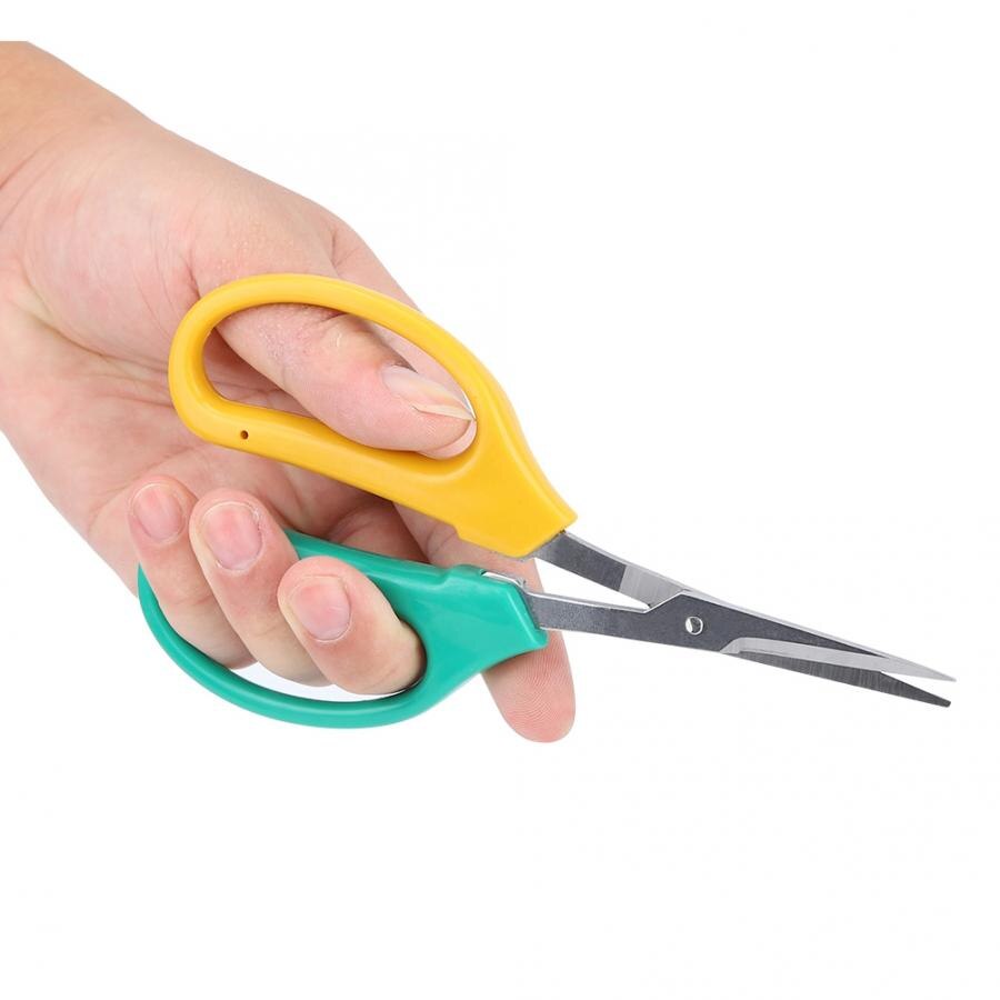 Curved Blade Grape Pruning Shears Stainless Steel Bonsai Shears Fruit Branch Picking Scissors Garden Tools