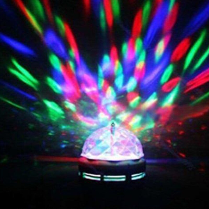 LED Stage Lamp Decoratie RGB Roterende Lamp Kleurrijke Patroon Lamp KTVBallroom Bar Glow In The Dark Speelgoed Party
