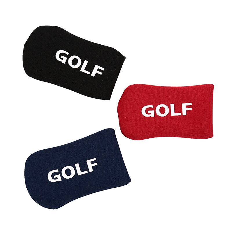 1Pc negro/rojo/azul Headcover Set de funda protectora de Club de Golf de Putter