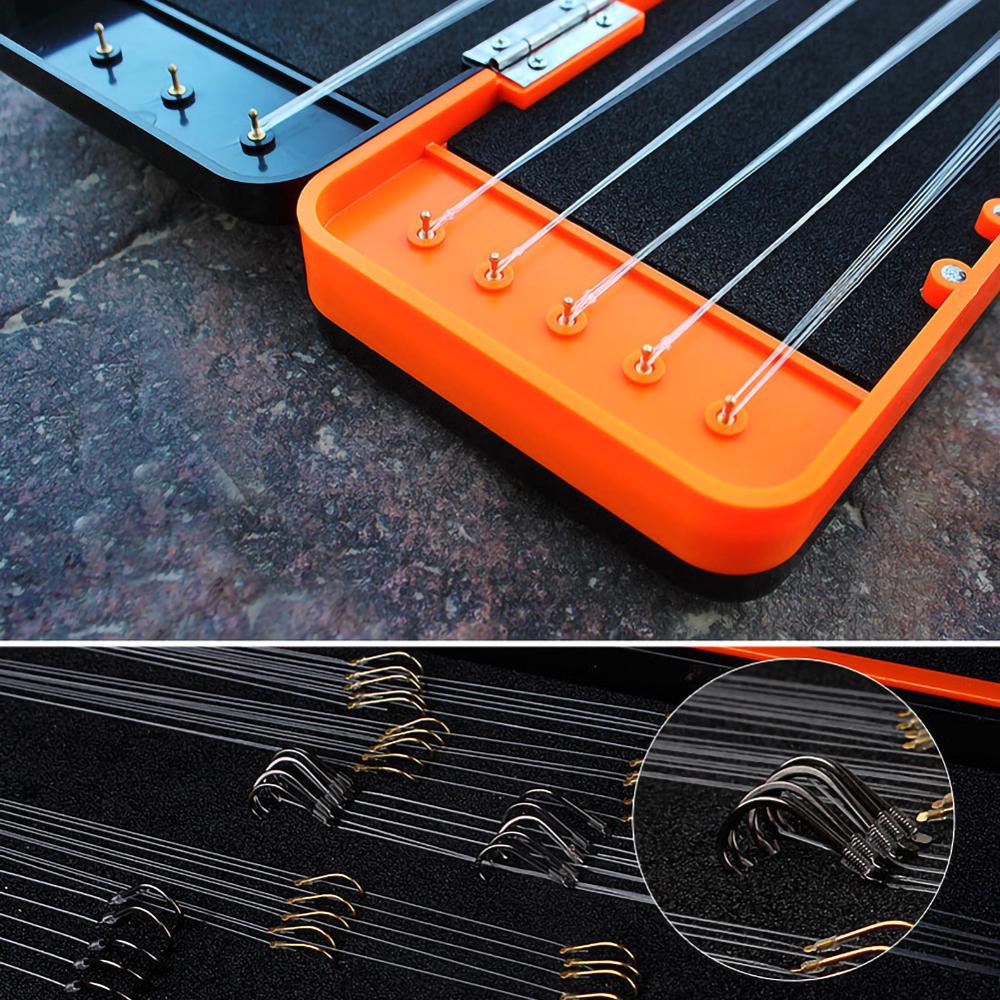 Multifunctionele Lange Vislijn Organiseren Doos Karpervissen Rigs Visgerei Hair Rig Opbergdoos Stijf Voor Vislijn rigs Houder