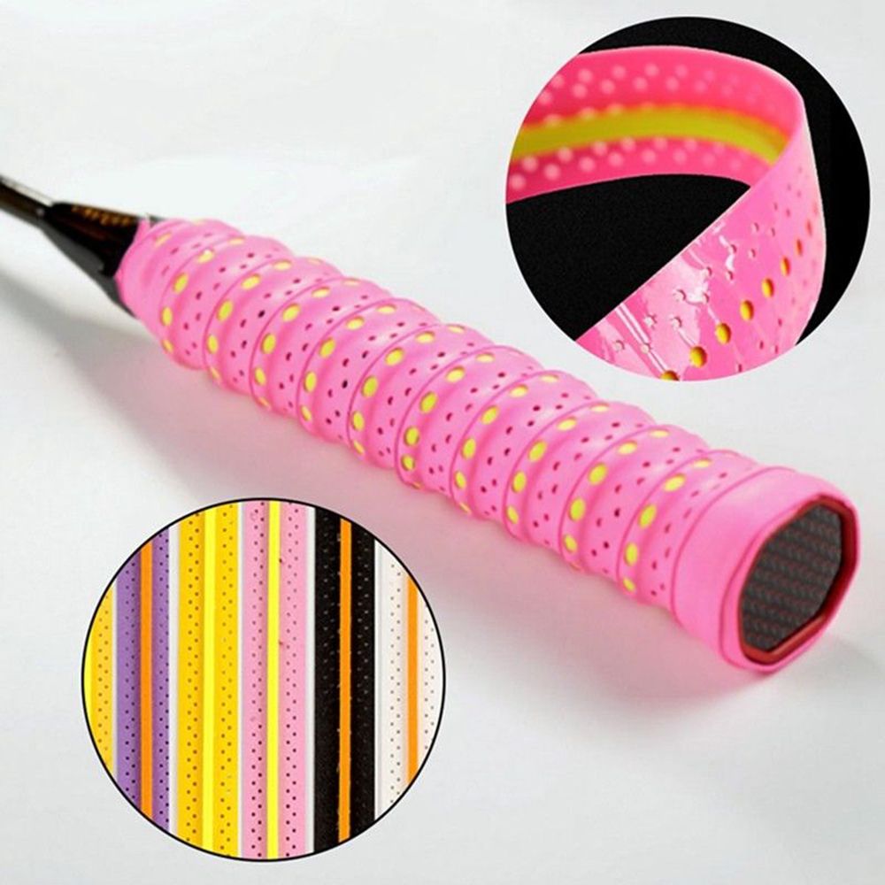 11 kleuren antislip tennis grip tape zweetband overgrip voor badminton squash paddle racket buitensporten tennis tape handgrepen