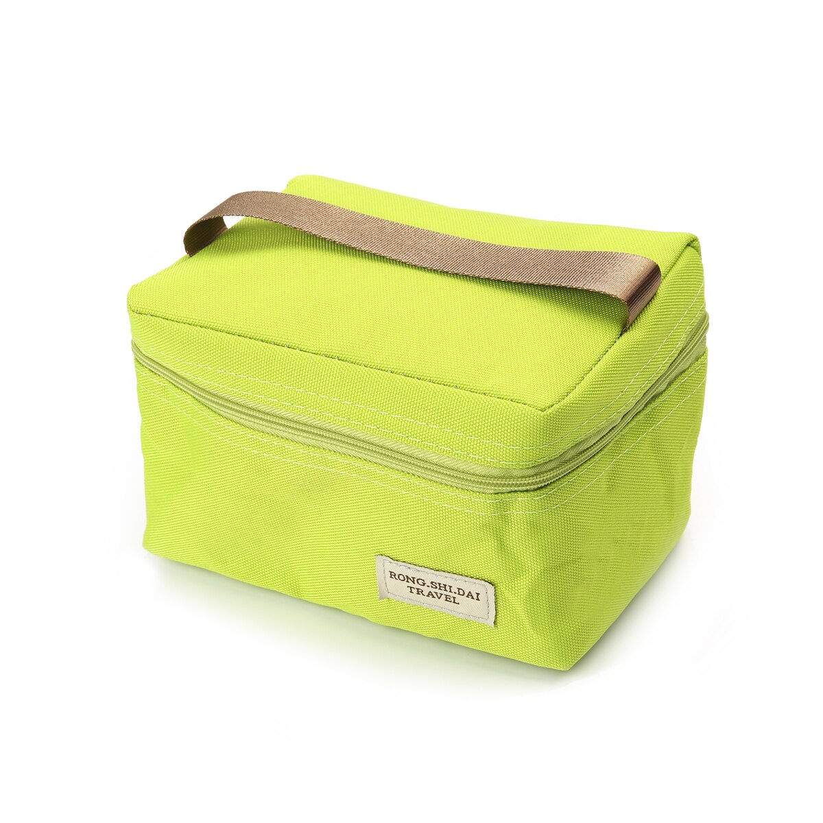 Sac de rangement Portable à isolation thermique pour boîte à Lunch pique-nique étanche: green