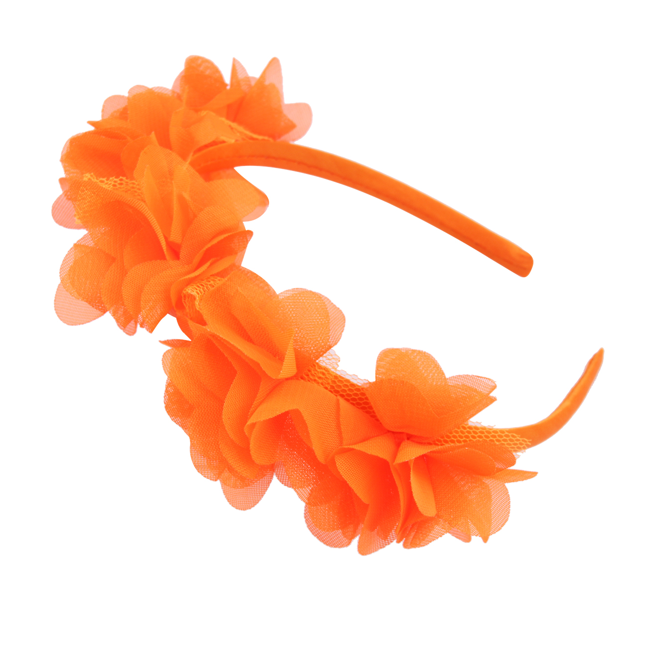 Simulation Flower Headband Girls Simple Sweet Flower Headband Children's Small Cute Headband Headwear: Red