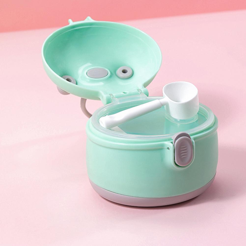 Portable Cartoon Baby Milk Powder Container Newborn Food Handy Storage Box