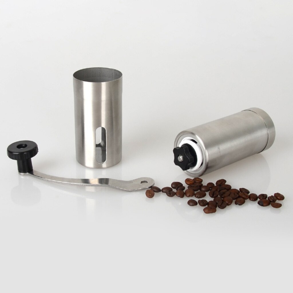 Handmatige koffiemolen, conische braammolen voor koffiebonen voor french press/turkish brew/espresso, robuust roestvrij staal