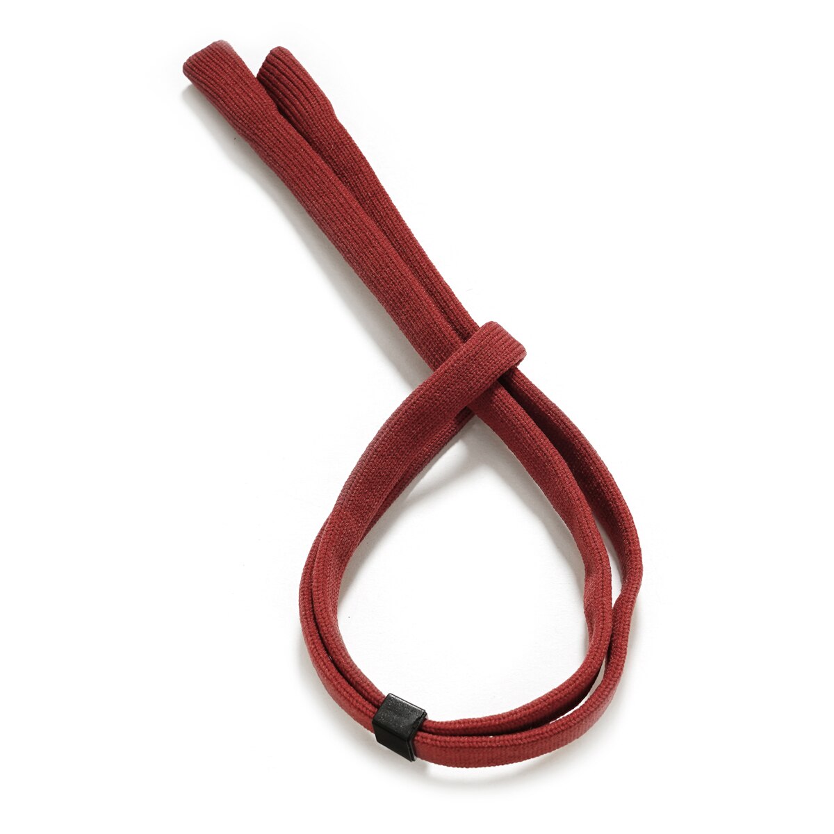 Cuerda antideslizante para gafas de sol Unisex, cordón para gafas deportivas al aire libre, cordón para gafas para hombre y mujer, correa elástica para el cuello de poliéster: Rojo