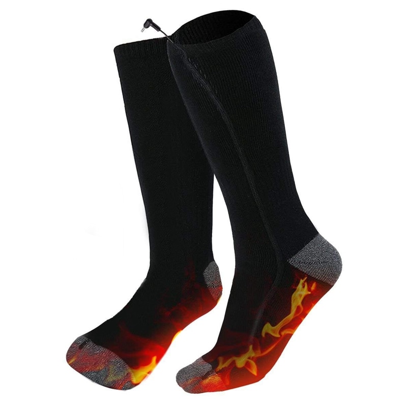 Elektriske opvarmede sokker batteri varme sokker til kronisk kolde fødder: Default Title