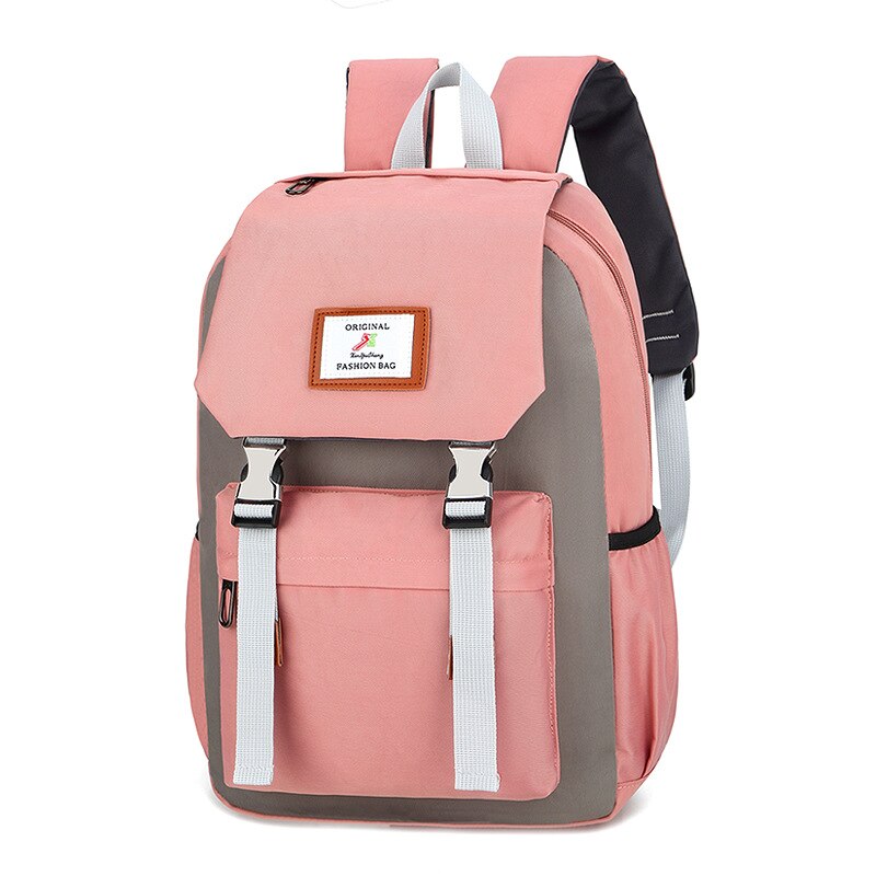 Large Green Backpacks Women School Backpack for Teenage Girls School Bag Canvas Middle Junior High College Student Bagpack