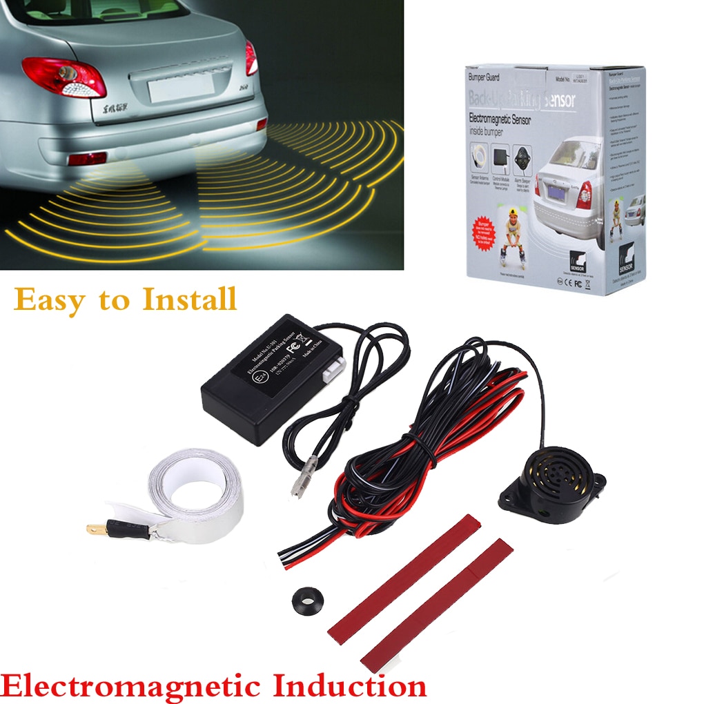 Car Backup Sensor Set Parking Sensor 12V Safety Anti-Collision Electromagnetic Auto Alarm System Car Accessory In Stock