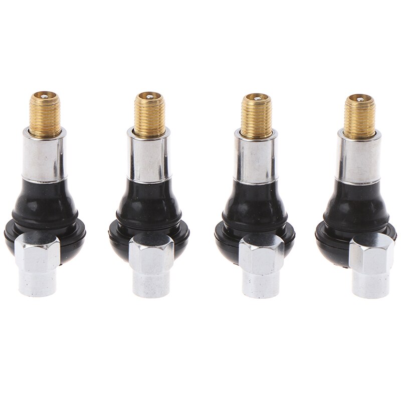 4Pcs TR413 Auto Ventiel Snap In Rubber Tubeless Tire Valve Cap Wheel Stem Vacuüm Nozzle Velg Gat Autoband wiel Accessoires