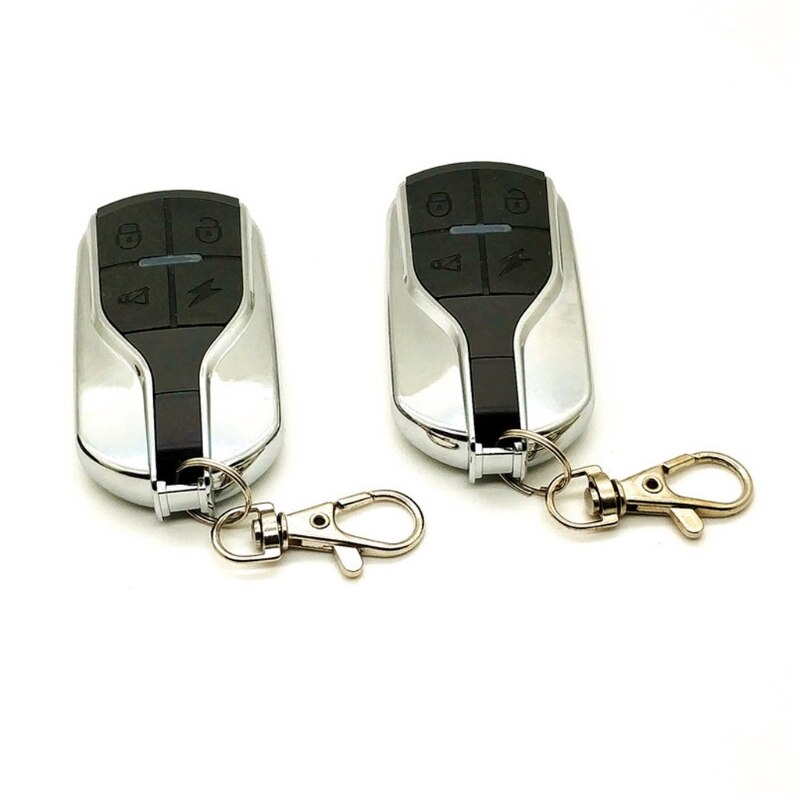 Motorrad Alarm Sicherheit System 12V Warnung Alarm Bausatz mit Dual Fernbedienung Diebstahl Schutz Zubehör