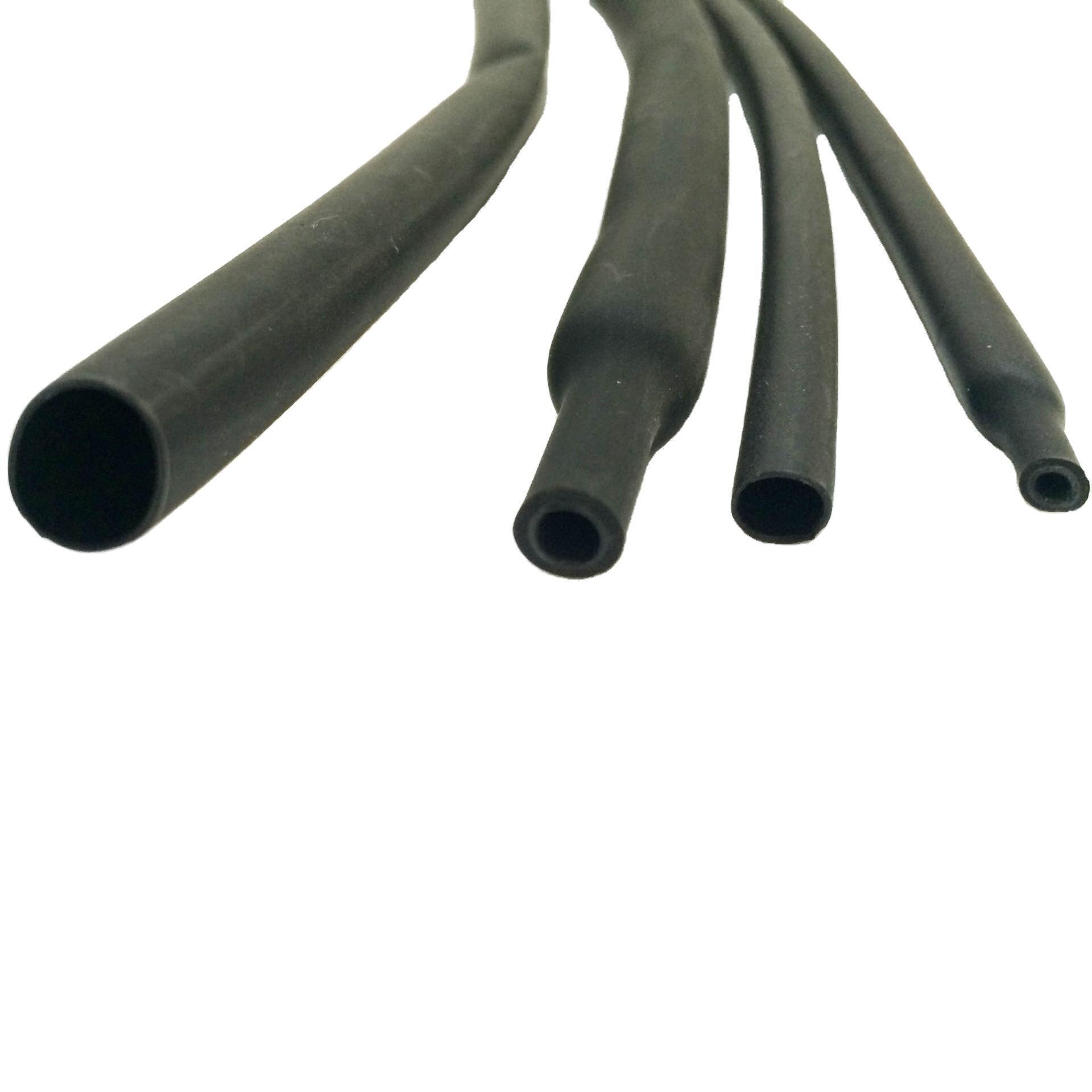 1 Meter/lot Black1mm2mm3mm4mm5mm6mm8mm10mm Diameter Heat Shrink tube krimpkous shrink tube Sleeving Wrap Wire Sell DIY Connector