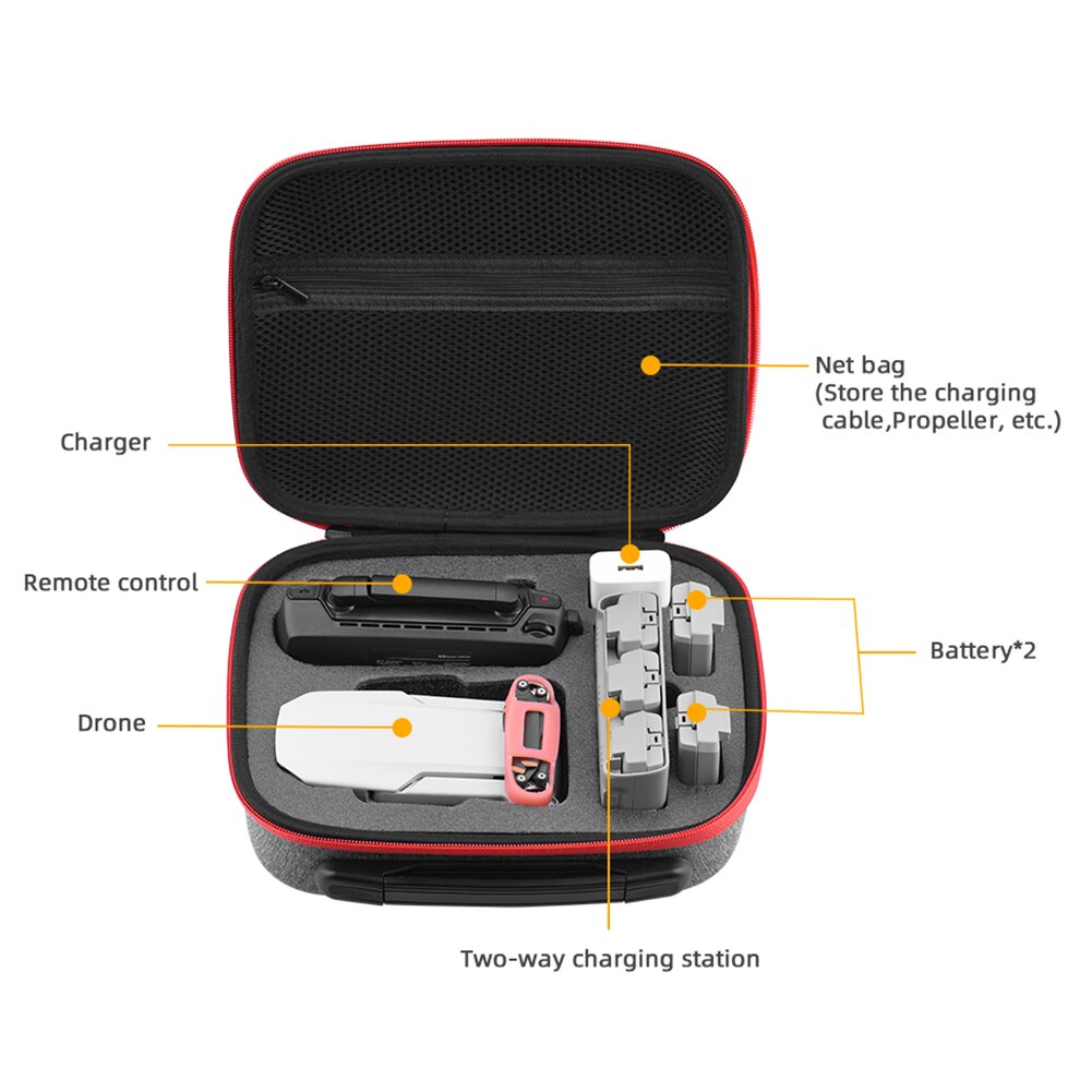 Drone Draagbare Draagtas Voor Dji Mini Se/Mavic Mini Afstandsbediening Drone Accessoires Protector Opbergtas Handtas