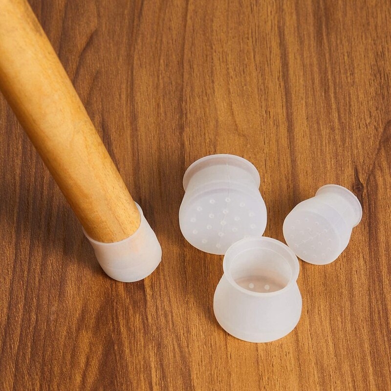 Stoel Been Floor Protectors,56Pcs Meubels Bescherming Cover Caps Anti Slip Bodem Stoel Benen Pads Voor Meubels Tafel