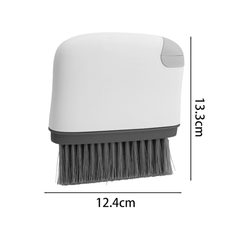 Multifunctional Cleaning Brush Window Frame Door Frame Cleaning Brush Hand-held Crevice Cleaner Resistant Track Cleaning Tools: Blue