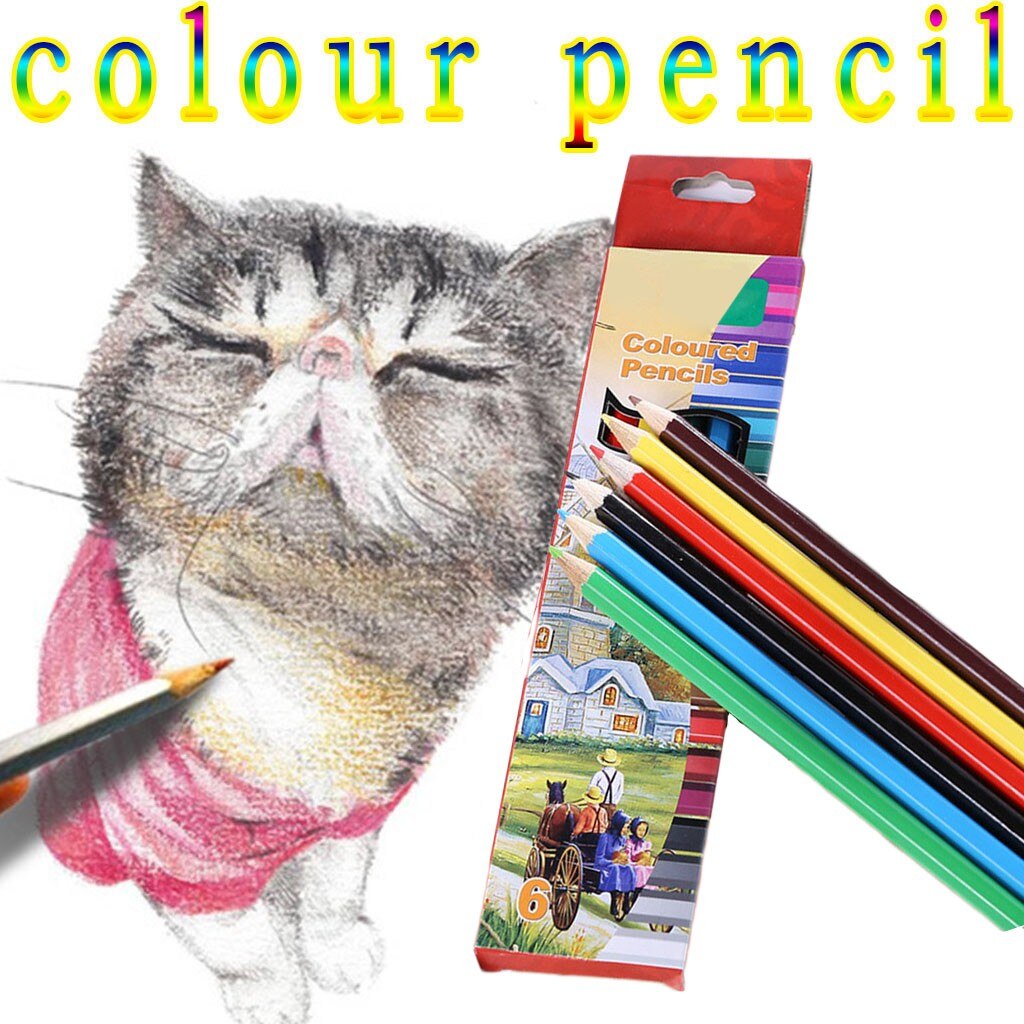 Imagination Painting Tools Child Pencil Set Marker Album Sketch Marker Brush Colored Pencils Funtime Entertainment Time At Home