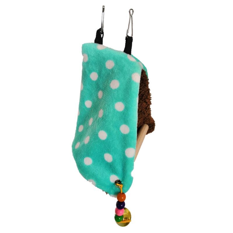 Winter Warm Bird Nest Bed Hammock House Perch for Parrot Parakeet Conure Lovebird Finch Canary Cage Toy