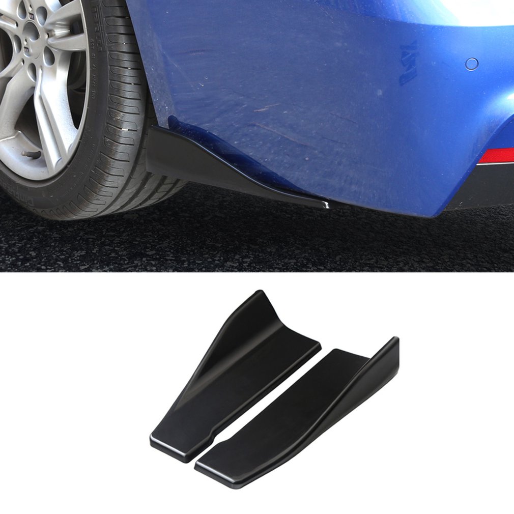Car Rear Bumper Lip Diffuser ABS Plastic Car-Styling Rear Bumper Lip Diffuser Modified Accessories