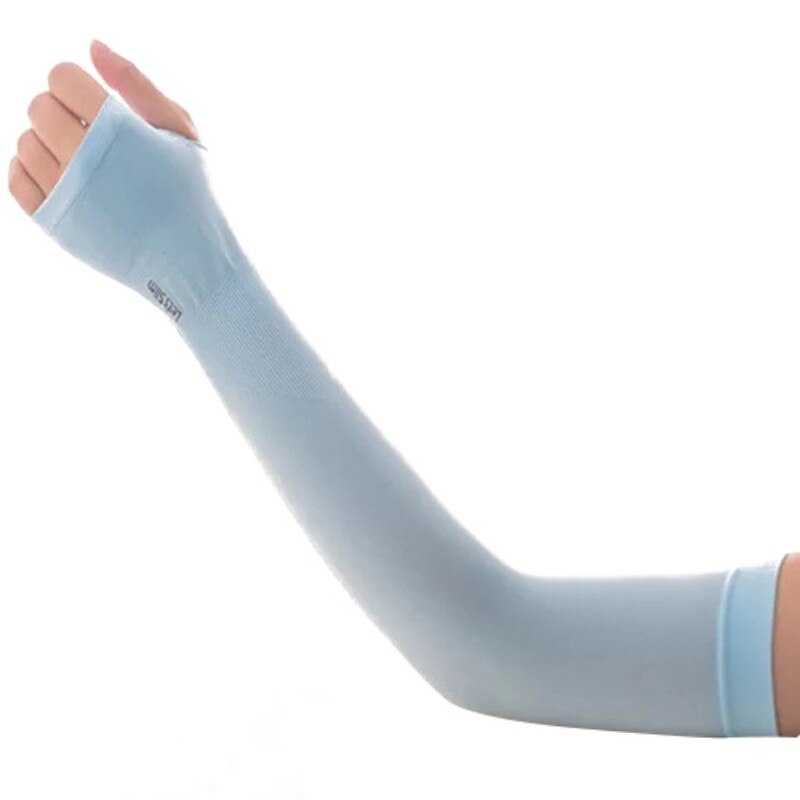 1 Pair Arm Sleeves Breathable Outdoor Cycling Running Arm Warmers Protectors For Sun Protection Sleeves Compression Unisex