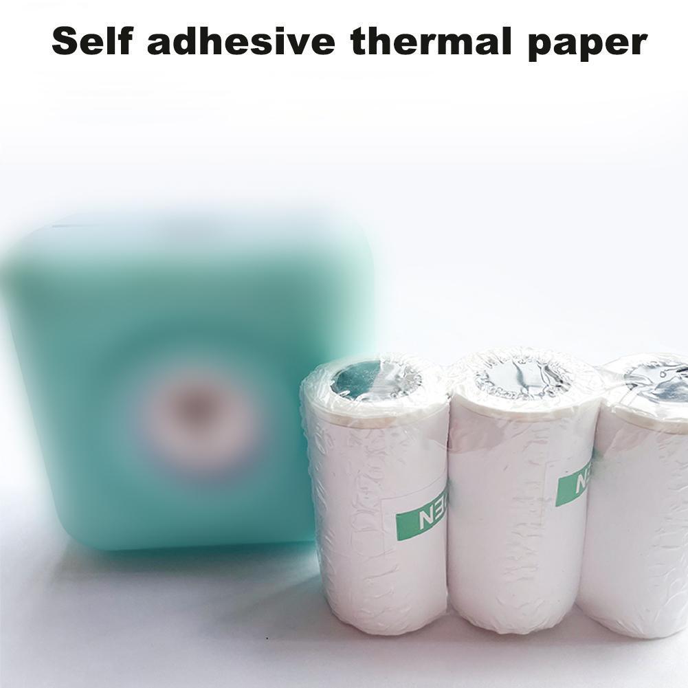 1 Roll Pocket Mobiele Printer Zelfklevende Papierrol Papier Peripage Printer Thermische Voor Paperang Geschikt Y7X9