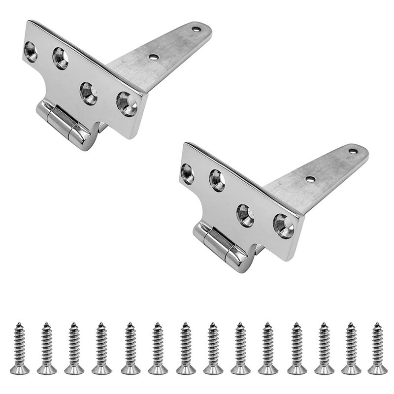 T-Shaped Thickened Hinges, Stainless Steel Industrial Hinges, Cabinet Glass Door Hinges