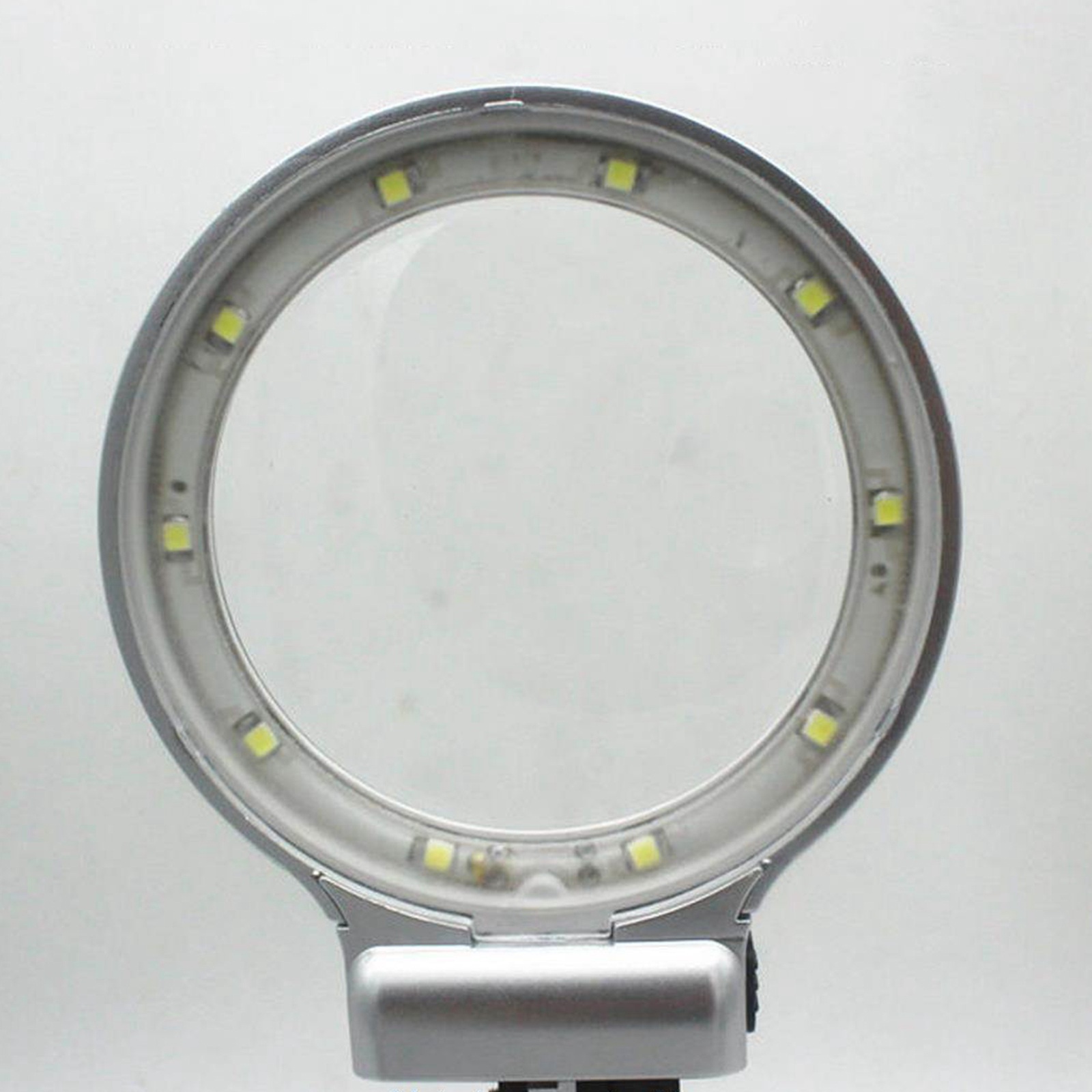 Desktop Led Vergrootglas Lamp Licht Vergrootglas Lens 4.5X Loepen Vergroting Werklamp Verstelbare Handheld Oplaadbare Rode