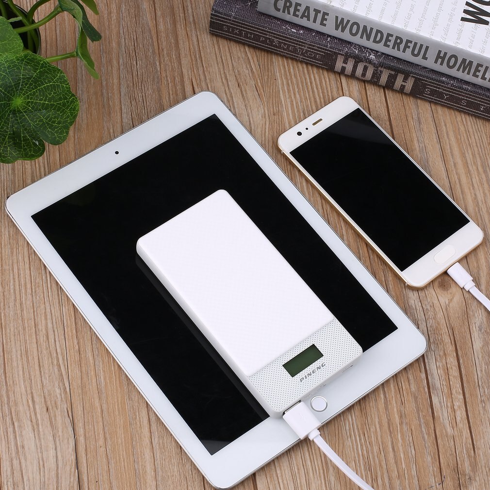 PINENG PN-993 10000MAH Larger Capacity Mobile Phone Power Bank External Battery Charger Power Supply For Smart Phones