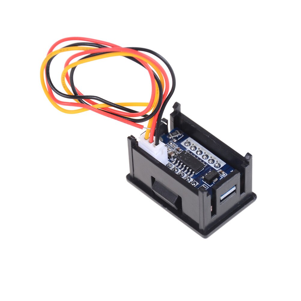 1 PC cyfrowy miernik napięcia wyświetlacz doprowadziło 3 linii DC 0-100 V wykrywania DC woltomierz/napięciomierz dla automatyczny wyświetlacz doprowadziło samochodowy miernik