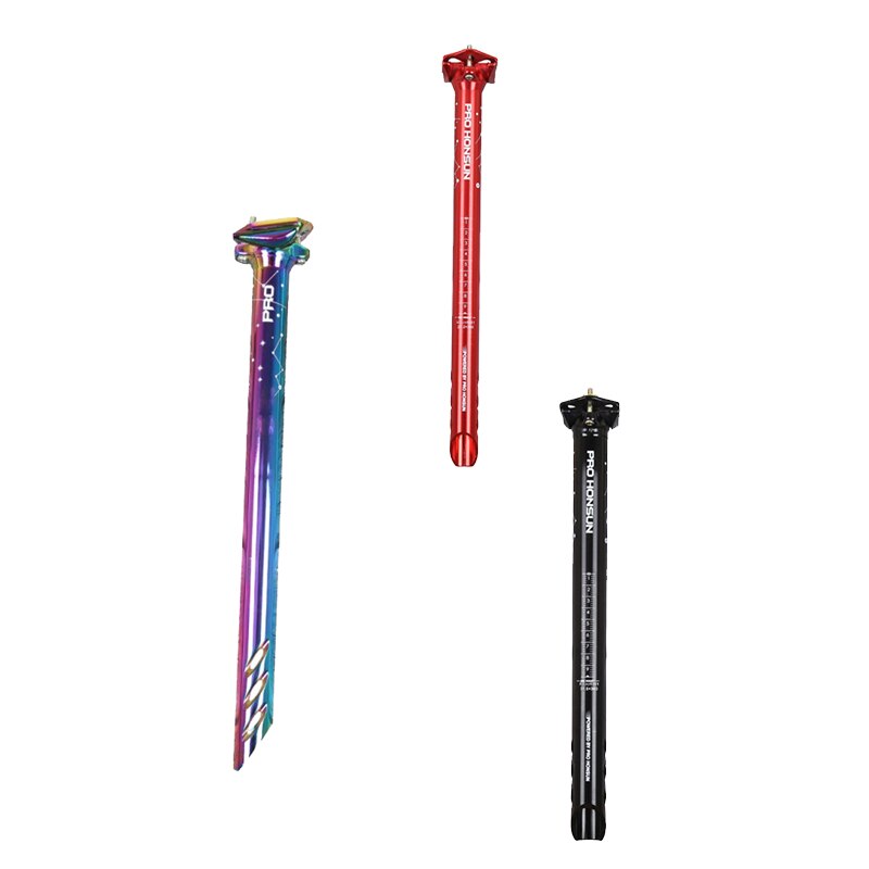 PROHONSUN MTB Road Bike Seatpost 27.2X380mm Aluminum Alloy Mountain Bike Seatpost Seatpost