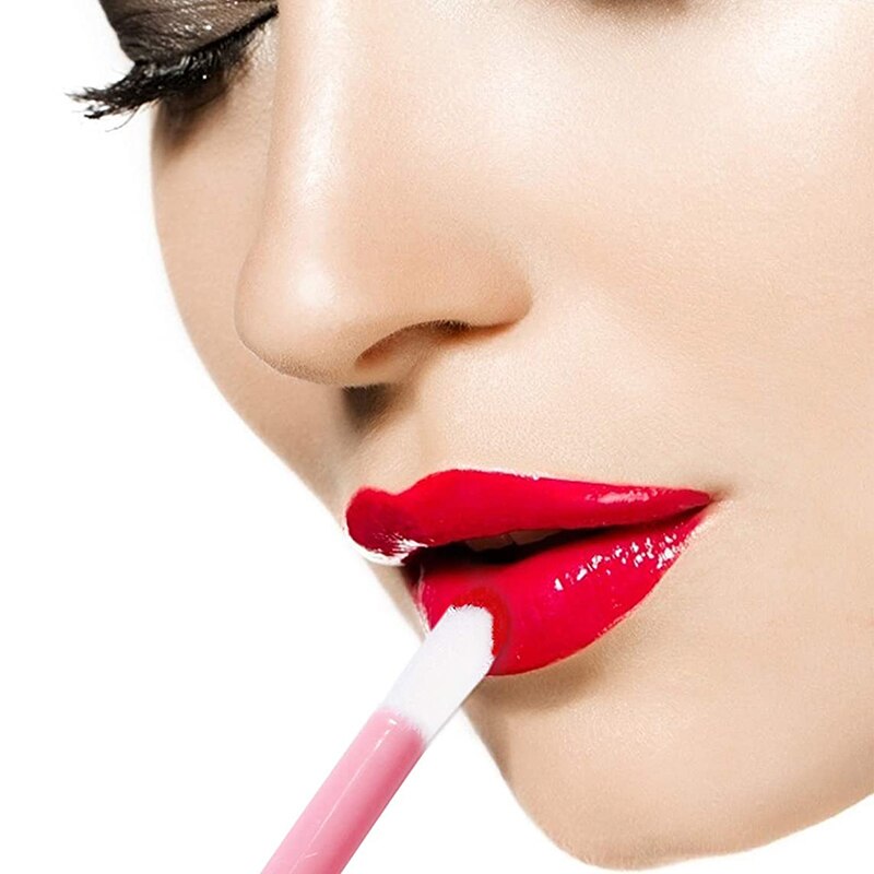 50 Stuks Wegwerp Lip Gloss Lipstick Wimper Correctie Stok Applicator Perfect Make-Up Tool Set