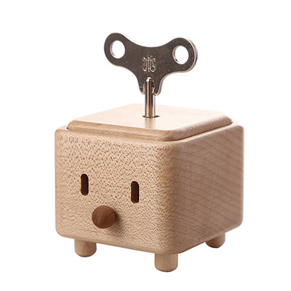 Carillon carino in legno fatto a mano Sinzyo Jun regalo unico per compleanno/natale/san valentino/anniversario per bambini