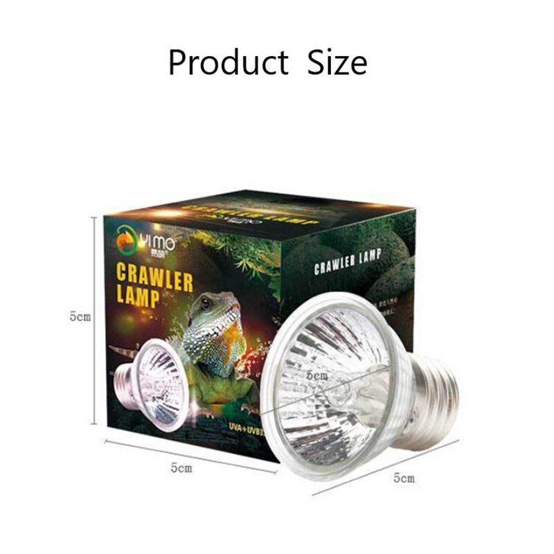 25/50/75w Uva+uvb 3.0 Reptile Lamp Bulb Turtle Basking Uv Light Heating