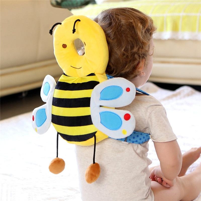 Bébé tête protecteur enfant en bas âge oreiller enfants coussin de protection pour marcher assis apprentissage mignon dessin animé oreiller pour bébé