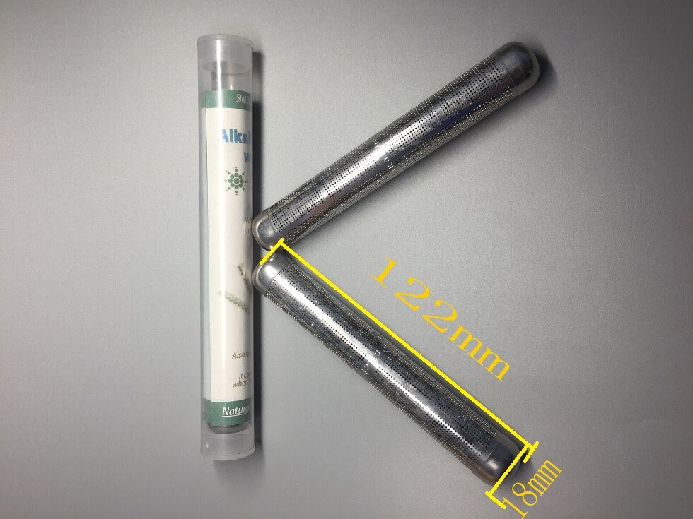 Ionizer Negative Ion Water Purifier Alkaline Water Stick Stainless Steel Raise PH Neg Charged Structured Health Water Portable