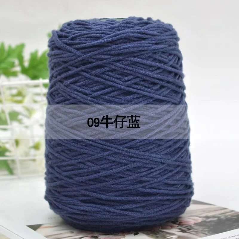 Effen Kleur Melk Katoenen Garen 8 Strengen Tuften Art Borduren Haak Haak Draad Breien Materiaal Diy Poke Borduurgaren: Roze